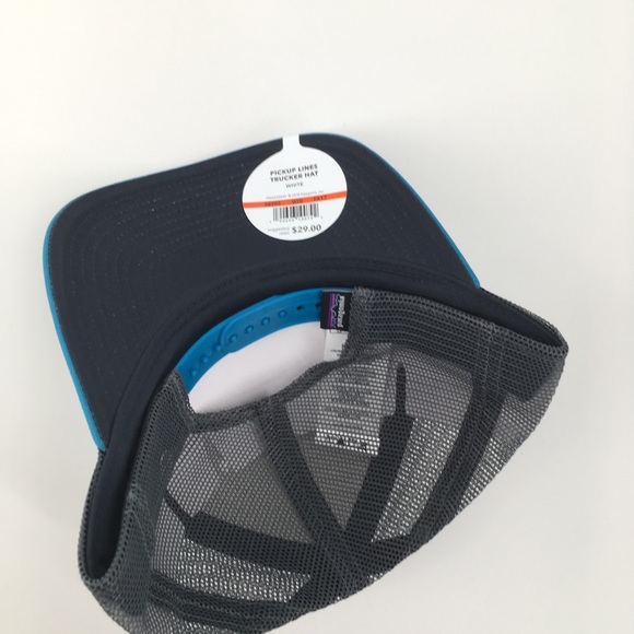 Patagonia pickup lines mesh patch trucker hat 🧢 - Picture 4 of 6